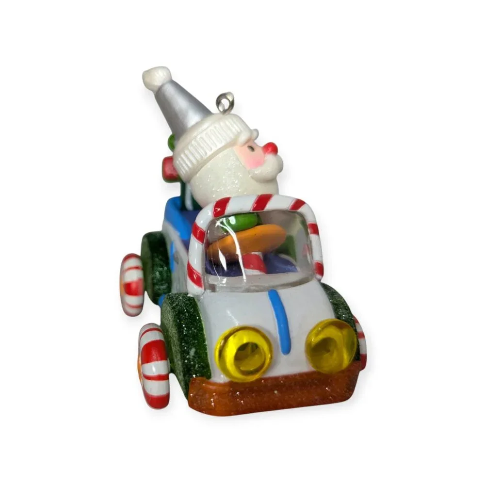2007 Hallmark Keepsake Ornament Christmas Santa's Sweet Ride First In Series